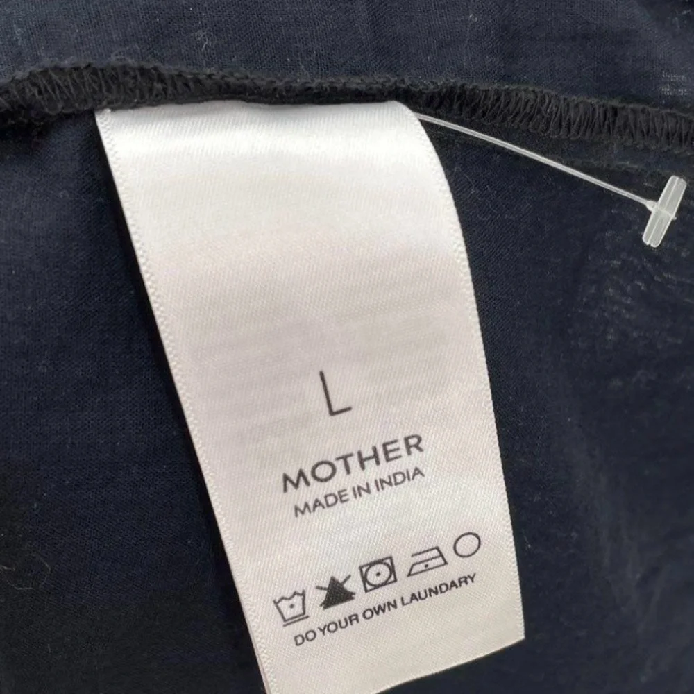 MOTHER The Run Wild Dot Line Cotton Dress - Picture 6 of 7